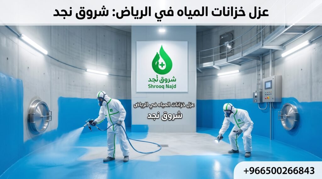 عزل خزانات المياه في الرياض