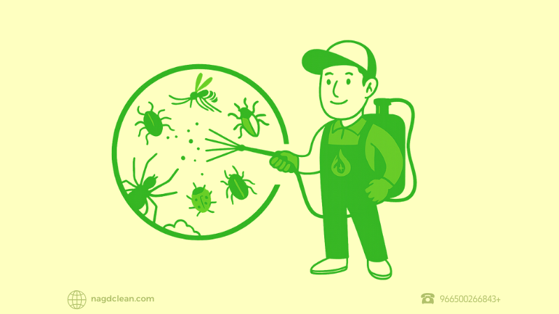 وداعًا للحشرات! اكتشف خدمات شروق نجد كـ افضل شركة مكافحة حشرات بالرياض