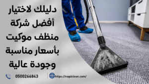 شركة منظف موكيت
