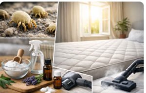 تنظيف الوسائد