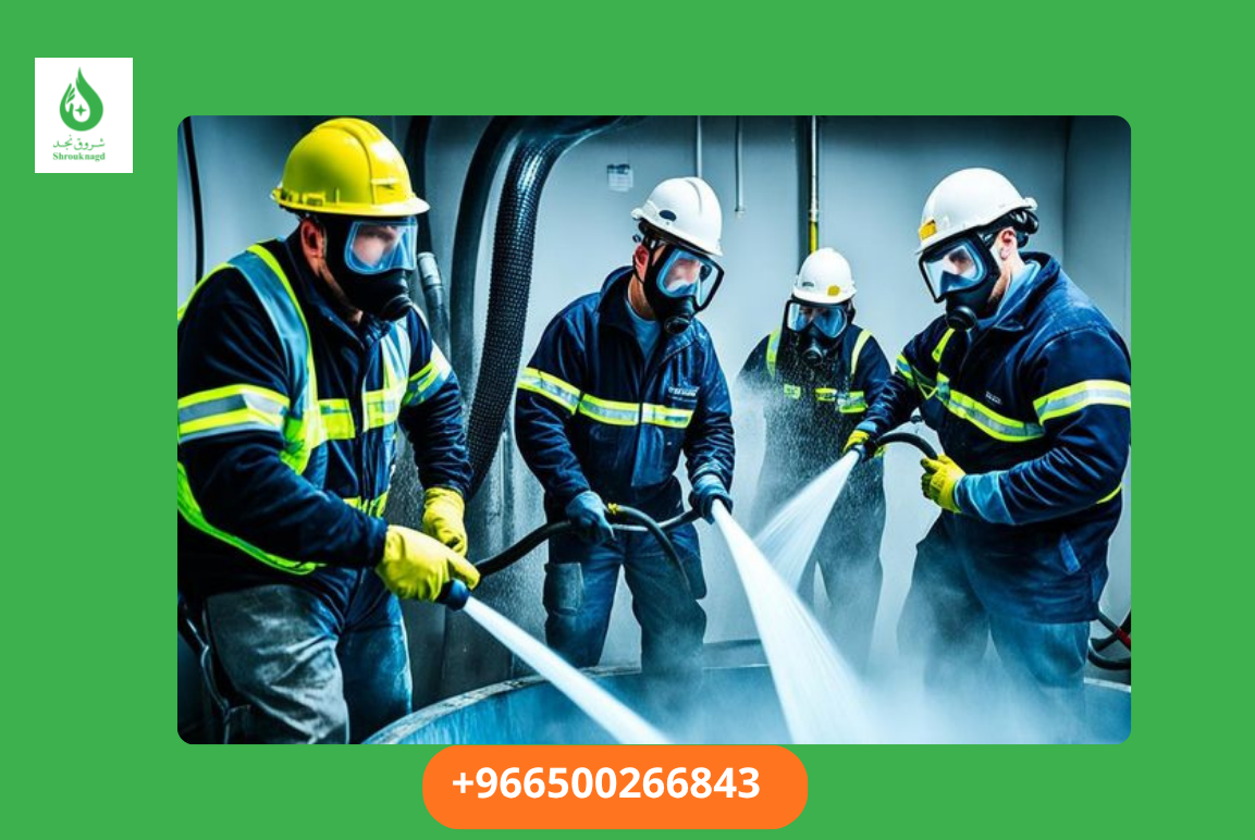 شركات تنظيف خزانات المياه