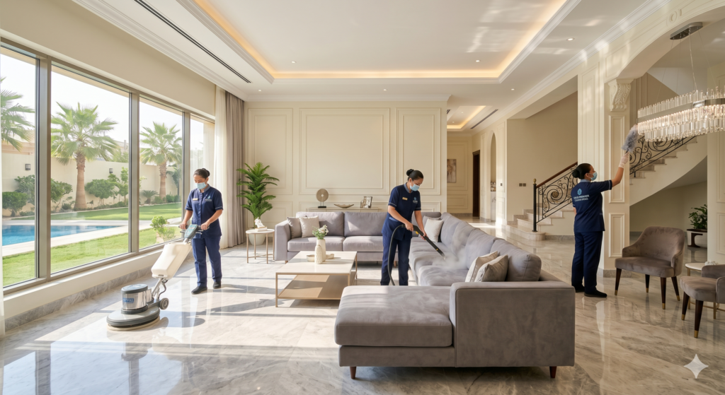 شركة تنظيف فلل بالرياض