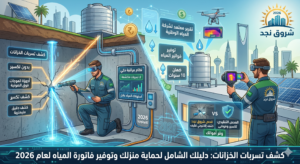 شركة كشف تسربات الخزانات