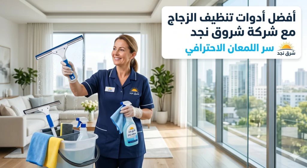 أدوات تنظيف الزجاج