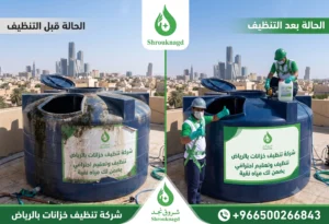 شركة شروق نجد لتنظيف الخزانات بالرياض
