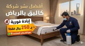 شركة مكافحة البق بالرياض