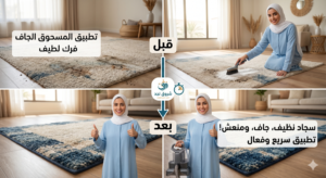 عيوب غسيل سجاد جاف