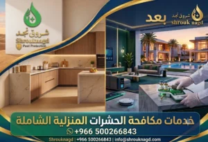 طرق فعالة للتخلص من الحشرات في المنزل 