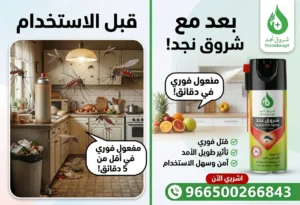 شركة لمكافحة الناموس والحشرات بالرياض