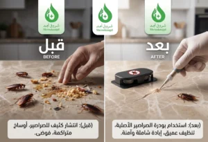 اسرع طريقه للتخلص من الصراصير باستخدام المبيدات 