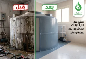 أهمية عزل خزانات الإيبوكسي