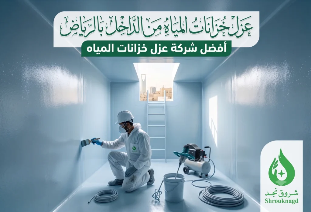 عزل خزانات المياه من الداخل