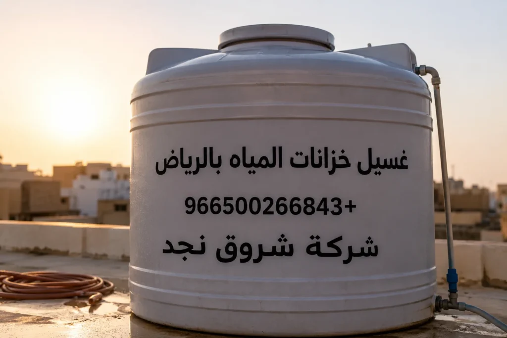 غسيل خزانات المياه بالرياض