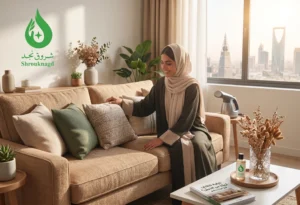 محاذير خطيرة عند تنظيف أريكة من الخيش