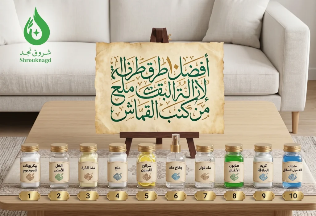 ما هي أفضل منظفات الكنب القماش