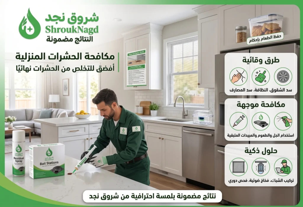 مكافحة الحشرات المنزلية