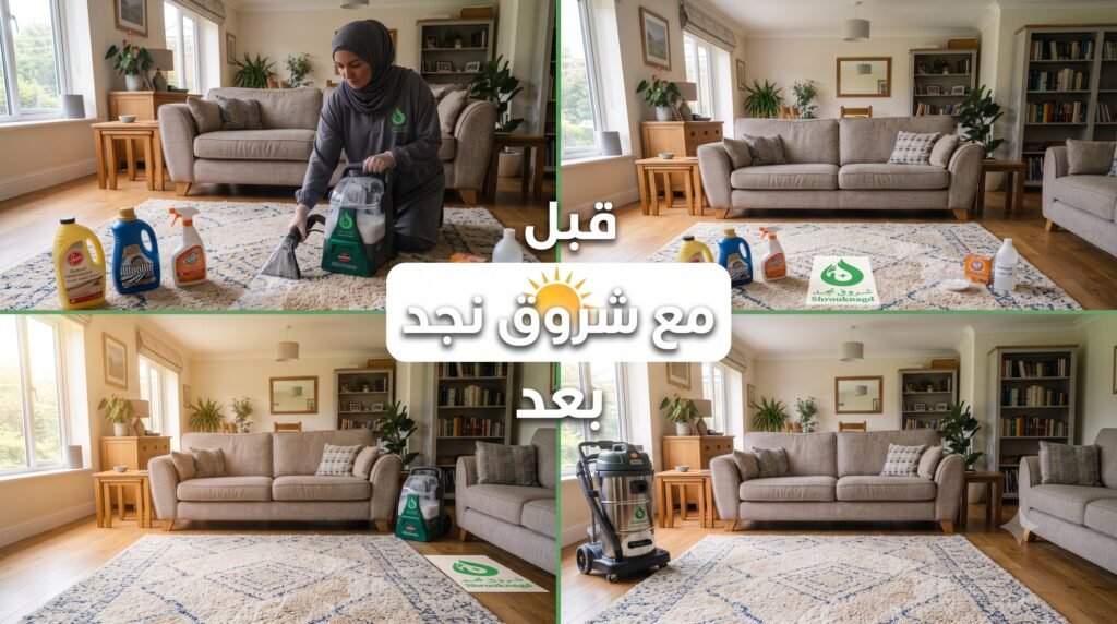 أفضل طريقة لتنظيف السجاد
