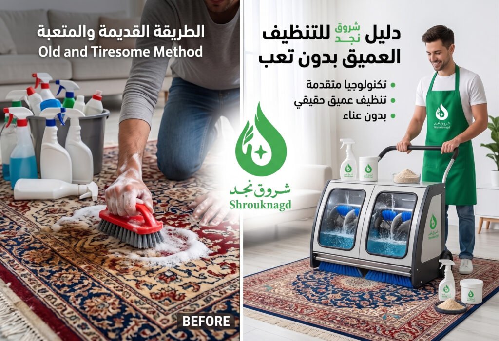 أفضل طريقة لغسيل السجاد في المنزل