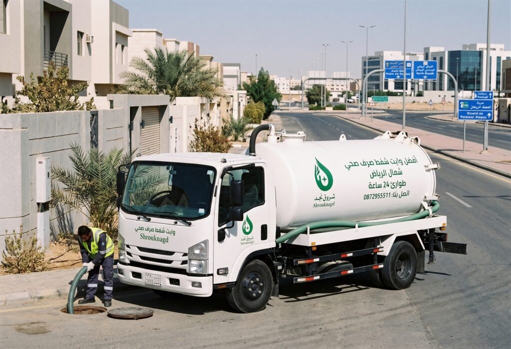 وايت شفط صرف صحي شمال الرياض