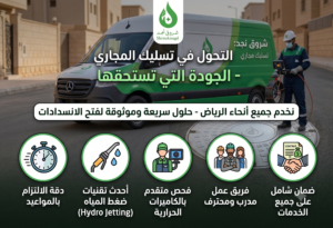 عروض شروق نجد على تسليك المجاري
