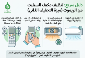 شركة تنظيف مكيفات