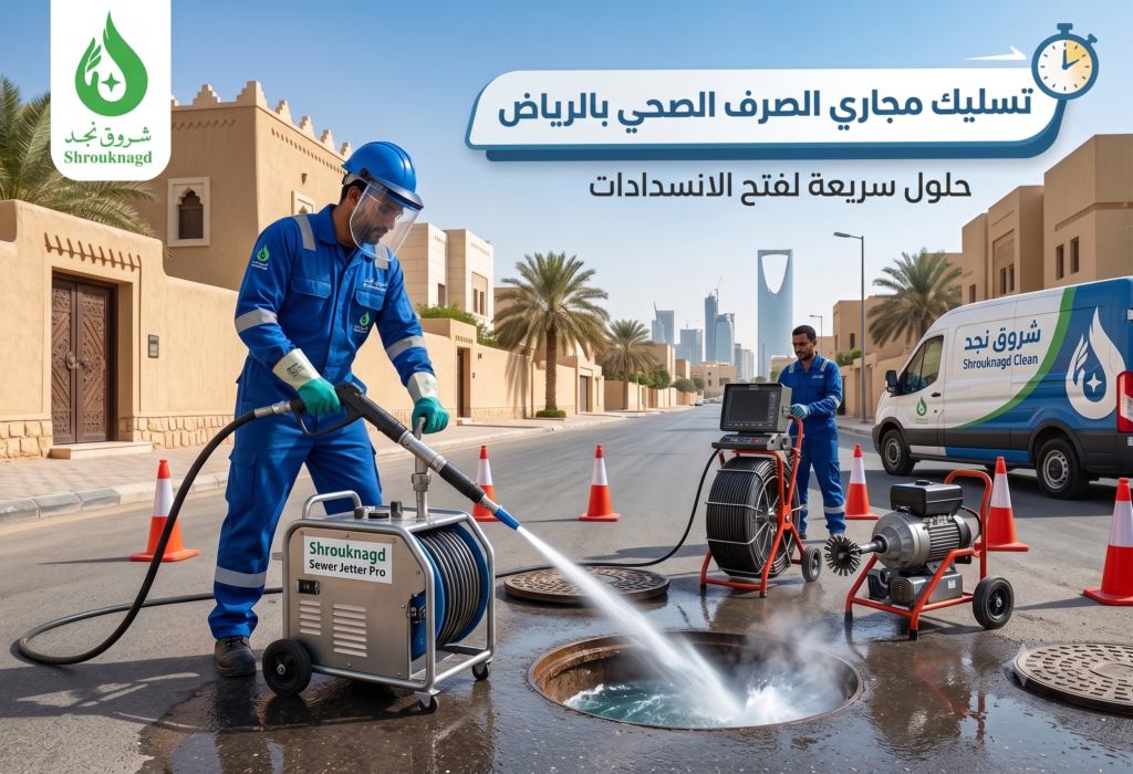 تسليك مجاري الصرف الصحي