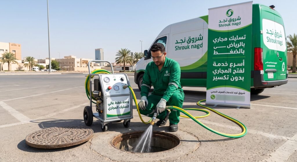 تسليك مجاري بالرياض بالضغط
