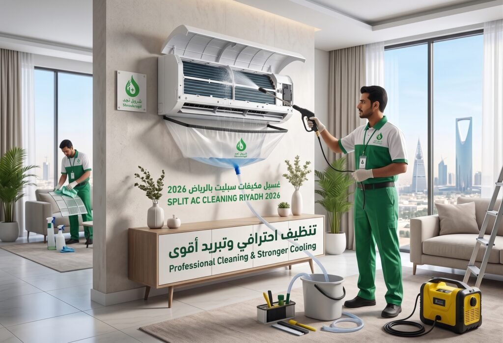 تنظيف مكيفات مركزية بالرياض