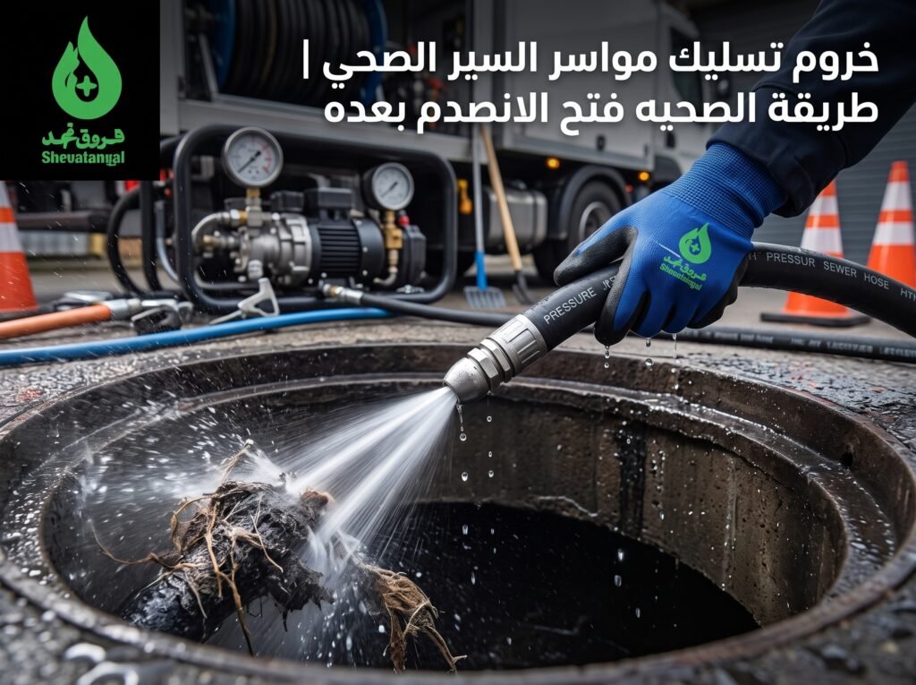 خرطوم تسليك مواسير الصرف الصحي