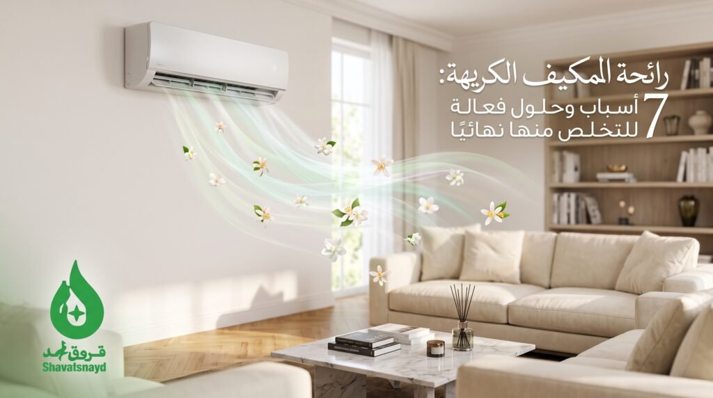 كيفية التخلص من رائحة المكيف الكريهة