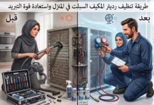 ما هي علامات انسداد رديتر المكيف