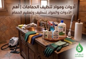 كيف تختار أدوات تنظيف الحمامات المناسبة؟