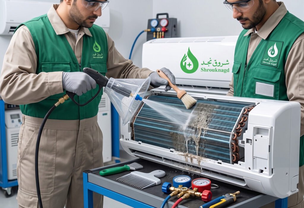 سعر تنظيف مكيف سبليت