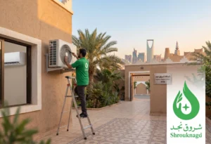 كيف تقوم شروق نجد بصيانة المكيفات؟