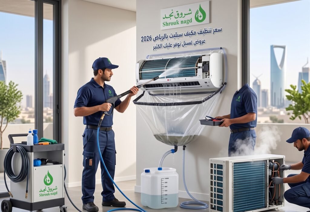 سعر تنظيف مكيف سبليت
