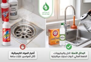 هل تسليك المجاري بالفلاش مناسب لجميع الانسدادات؟