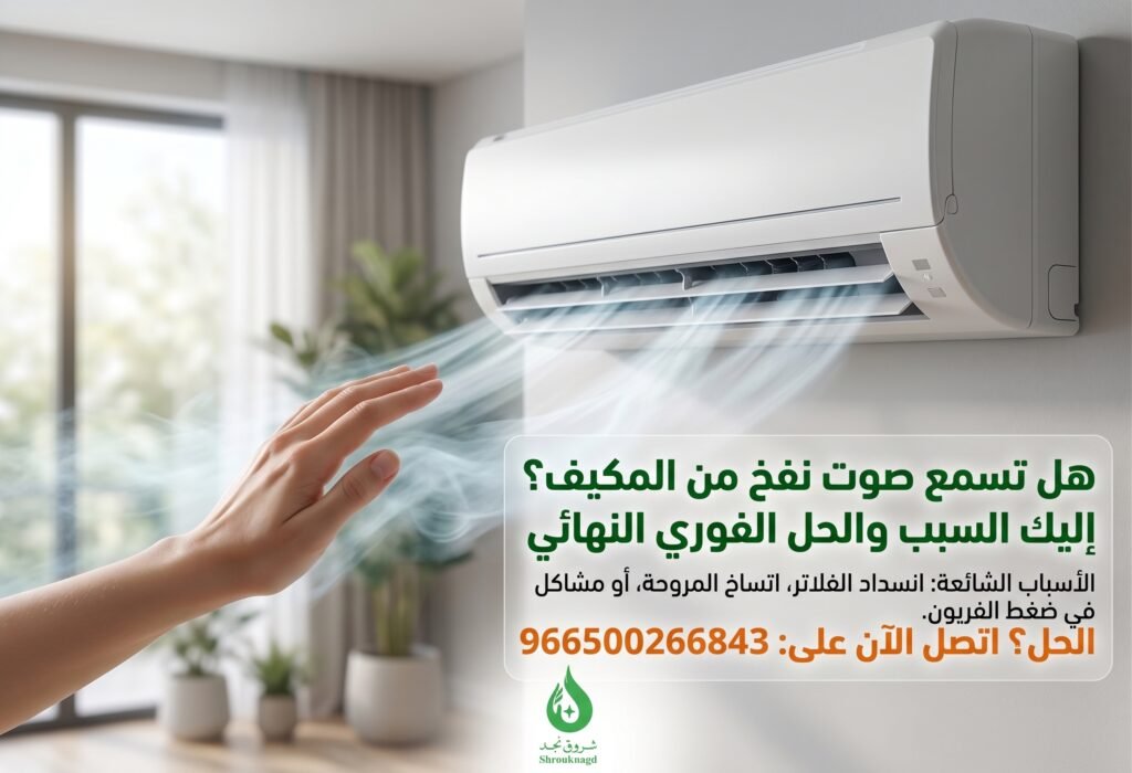 صوت نفخ في المكيف