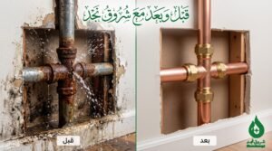 كيف يمكن معرفة مكان تسرب المياه؟