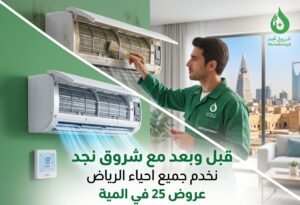 كيف ننفذ خدمة غسيل وصيانة المكيفات باحترافية