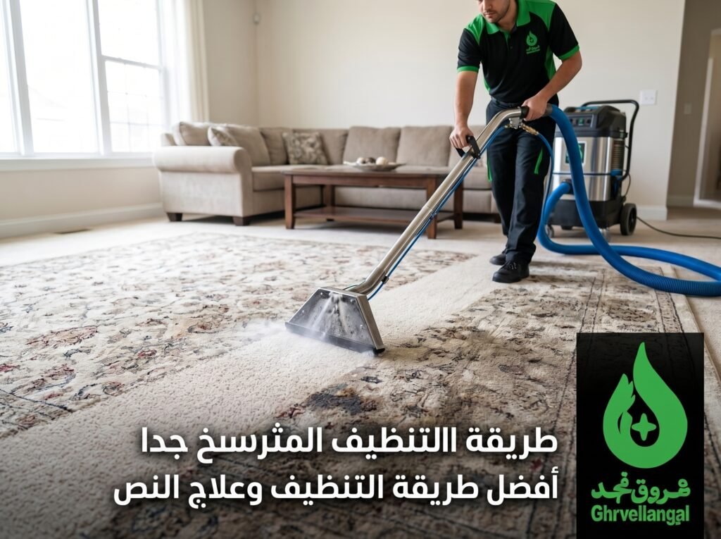 طريقة تنظيف السجاد المتسخ جدًا