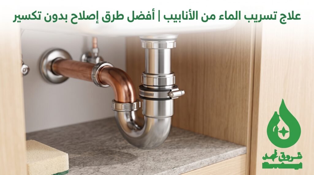 علاج تسرب المياه من المواسير