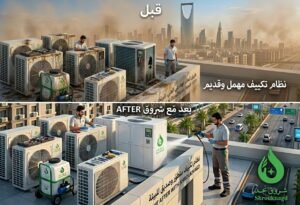 غسيل مكيفات سبليت بالرياض