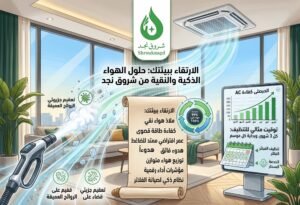 خطوات غسيل المكيف بالبخار