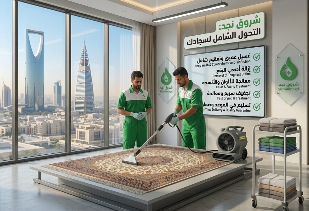 كم يستغرق تجفيف السجاد بعد الغسيل