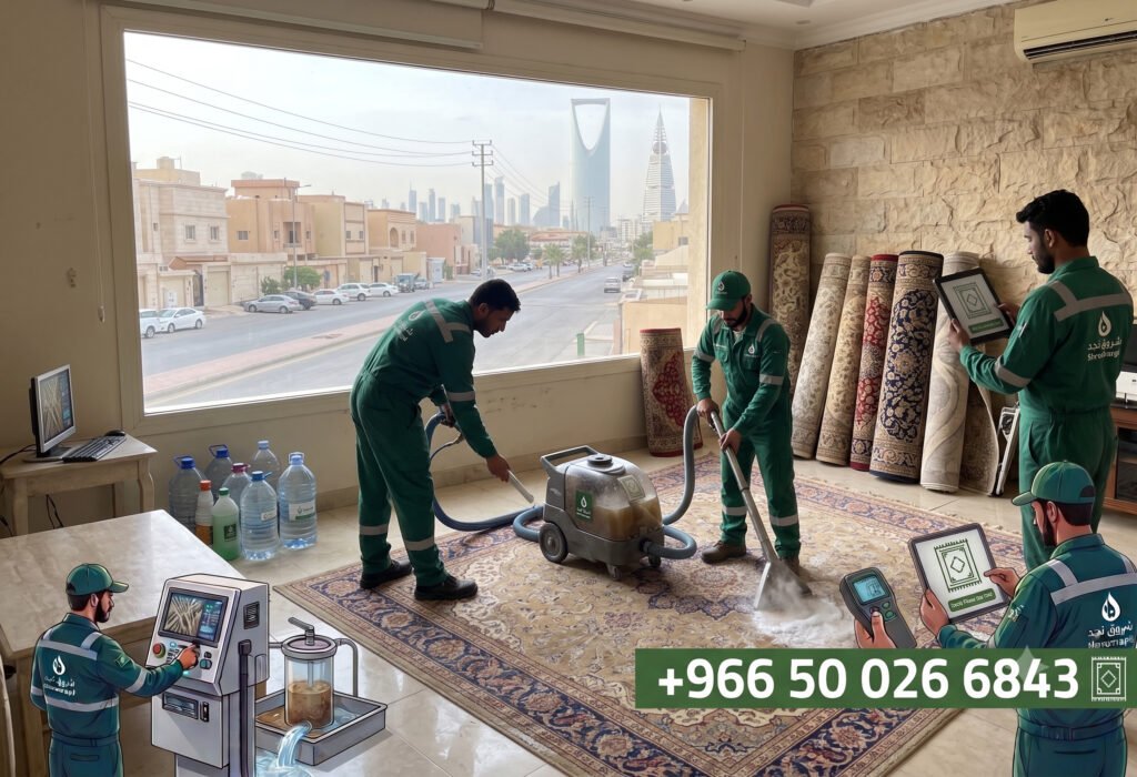 كم يستغرق تنظيف السجاد