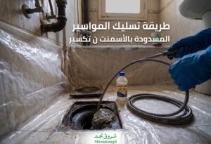 لماذا يسبب الأسمنت انسداد المواسير؟