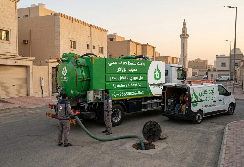 وايت شفط صرف صحي جنوب الرياض