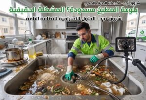 كيف تعرف أن بالوعة المطبخ بدأت تنسد؟