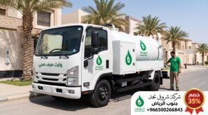 أين يمكنني سحب مياه الصرف الصحي في الرياض