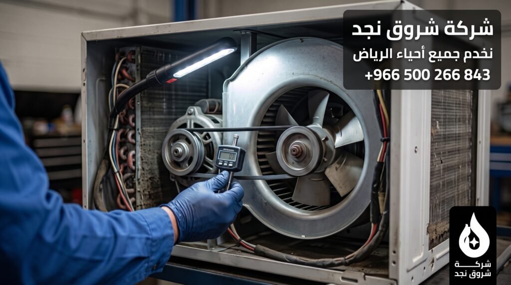 المكيف يطلع صوت صرير